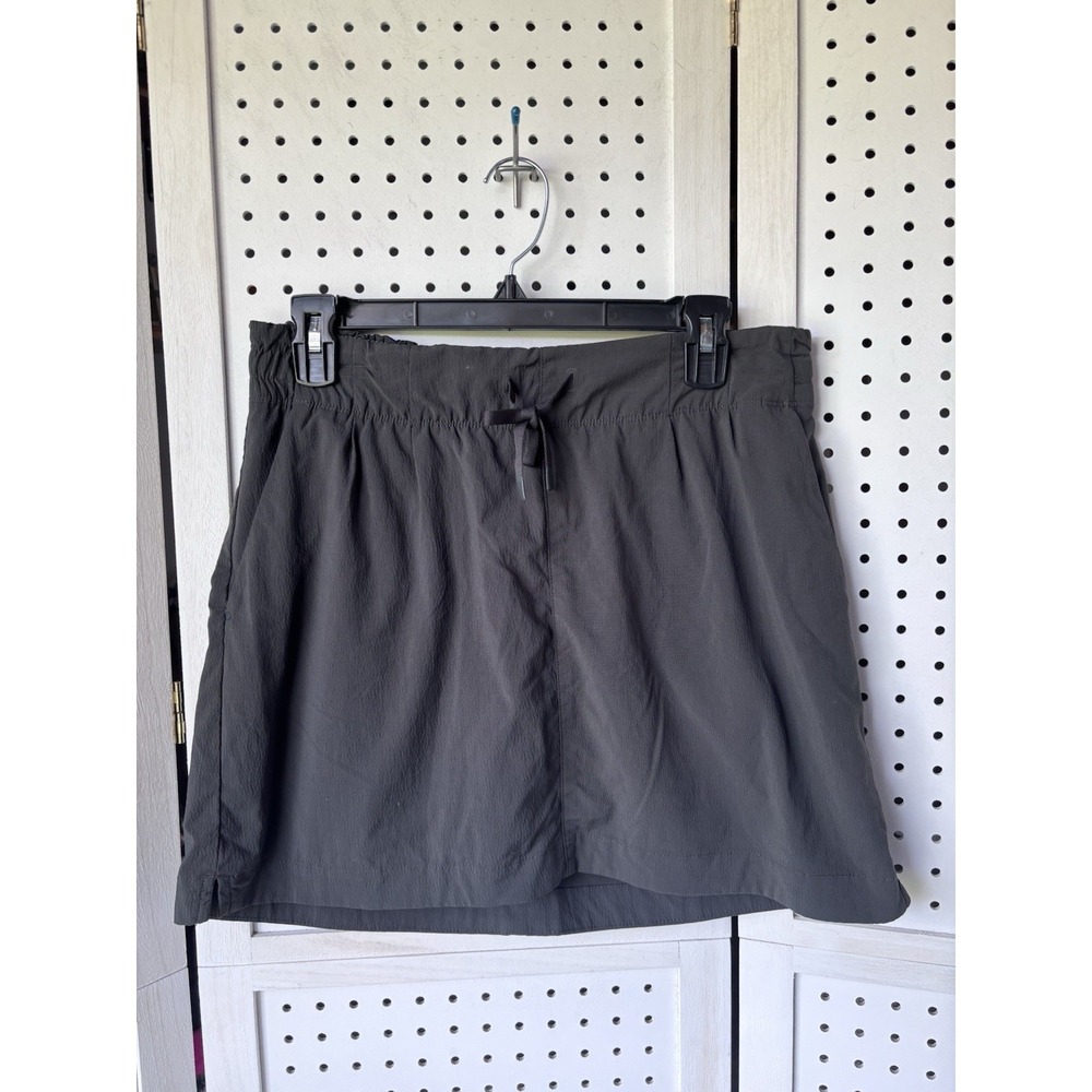 REI CO-OP Women's M Active Pull On Skort Drawstring Lined Pocket Gorpcore
